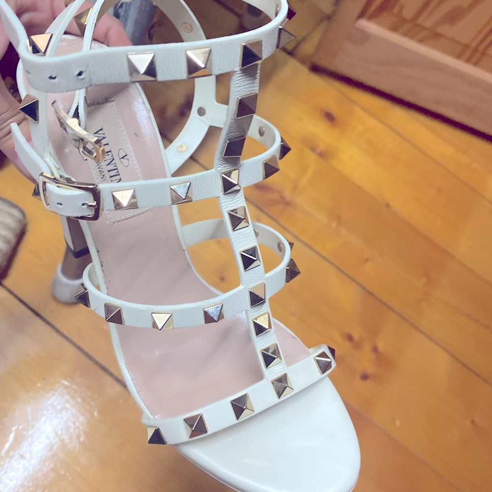 Valentino Garavani rock stud ankle strap sandals